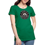 Camiseta premium mujer | Arte Runas The Northern Black Forge - verde 