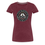 Camiseta premium mujer | Team Blacksmiths The Northern Black Forge - rojo bordeaux salpicado