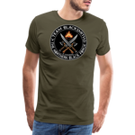 Camiseta prémium hombre | Team Blacksmiths weapons The Northern Black Forge - caqui