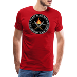 Camiseta prémium hombre | Team blacksmith knife The Northern Black Forge - rojo