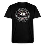 Camiseta prémium hombre | Arte Runas The Northern Black Forge - negro