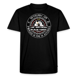 Camiseta prémium hombre | Arte Runas The Northern Black Forge - negro