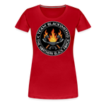Camiseta premium mujer | Team Blacksmiths axes The Northern Black Forge - rojo