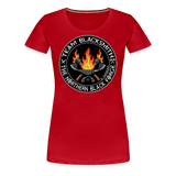 Camiseta premium mujer | Team Blacksmiths axes The Northern Black Forge - rojo