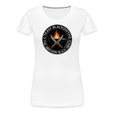 Camiseta premium mujer | Team Blacksmiths knife The Northern Black Forge - blanco