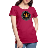 Camiseta premium mujer | Team Blacksmiths axes The Northern Black Forge - rosado oscuro