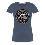 Camiseta premium mujer | Team Blacksmiths The Northern Black Forge - azul jaspeado
