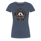 Camiseta premium mujer | Team Blacksmiths The Northern Black Forge - azul jaspeado