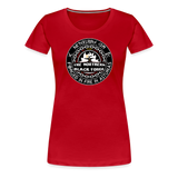 Camiseta premium mujer | Arte Runas The Northern Black Forge - rojo