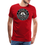 Camiseta prémium hombre | Arte Runas The Northern Black Forge - rojo