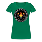 Camiseta premium mujer | Team Blacksmiths axes The Northern Black Forge - verde 