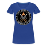 Camiseta premium mujer | Team Blacksmiths weapons The Northern Black Forge - azul real