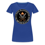 Camiseta premium mujer | Team Blacksmiths weapons The Northern Black Forge - azul real