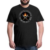 Camiseta prémium hombre | Team blacksmith knife The Northern Black Forge - antracita