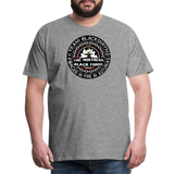 Camiseta prémium hombre | Team Blacksmiths The Northern Black Forge - gris jaspeado