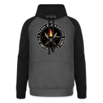 Sudadera dos tonos - Team Blacksmiths knife The Northern Black Forge - gris grafito/negro