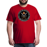 Camiseta prémium hombre | Team Blacksmiths weapons The Northern Black Forge - rojo