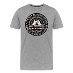 Camiseta prémium hombre | Team Blacksmiths The Northern Black Forge - gris jaspeado