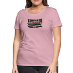 Camiseta premium mujer | KnifeMaker The Northern Black Forge - rosa claro