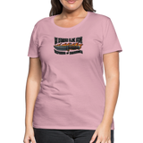 Camiseta premium mujer | KnifeMaker The Northern Black Forge - rosa claro