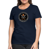 Camiseta premium mujer | Team Blacksmiths weapons The Northern Black Forge - azul marino