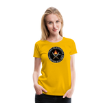 Camiseta premium mujer | Team Blacksmiths knife The Northern Black Forge - amarillo sol