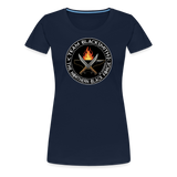 Camiseta premium mujer | Team Blacksmiths knife The Northern Black Forge - azul marino