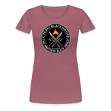 Camiseta premium mujer | Team Blacksmiths weapons The Northern Black Forge - malva