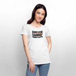 Camiseta premium mujer | KnifeMaker The Northern Black Forge - blanco