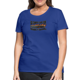 Camiseta premium mujer | KnifeMaker The Northern Black Forge - azul real