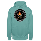 Sudadera clásica | Team Blacksmiths knife The Northern Black Forge by Arte Runas - turquesa pastel