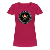 Camiseta premium mujer | Team Blacksmiths knife The Northern Black Forge - rosado oscuro