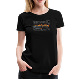 Camiseta premium mujer | KnifeMaker The Northern Black Forge - negro