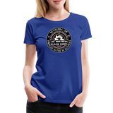 Camiseta premium mujer | Arte Runas The Northern Black Forge - azul real