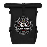 Mochila enrollable - Team Blacksmiths The Northern Black Forge - negro