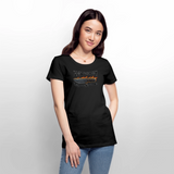Camiseta premium mujer | KnifeMaker The Northern Black Forge - negro