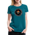 Camiseta premium mujer | Team Blacksmiths knife The Northern Black Forge - azul océano