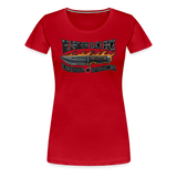 Camiseta premium mujer | KnifeMaker The Northern Black Forge - rojo