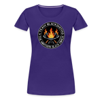 Camiseta premium mujer | Team Blacksmiths axes The Northern Black Forge - púrpura