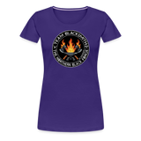 Camiseta premium mujer | Team Blacksmiths axes The Northern Black Forge - púrpura