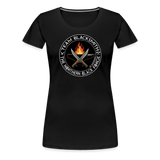 Camiseta premium mujer | Team Blacksmiths knife The Northern Black Forge - negro