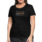 Camiseta premium mujer | KnifeMaker The Northern Black Forge - negro