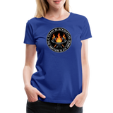 Camiseta premium mujer | Team Blacksmiths axes The Northern Black Forge - azul real