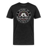 Camiseta prémium hombre | Arte Runas The Northern Black Forge - antracita