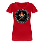 Camiseta premium mujer | Team Blacksmiths knife The Northern Black Forge - rojo