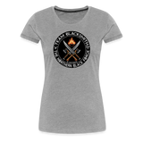 Camiseta premium mujer | Team Blacksmiths weapons The Northern Black Forge - gris jaspeado