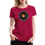 Camiseta premium mujer | Team Blacksmiths axes The Northern Black Forge - rosado oscuro