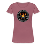 Camiseta premium mujer | Team Blacksmiths axes The Northern Black Forge - malva