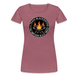 Camiseta premium mujer | Team Blacksmiths axes The Northern Black Forge - malva