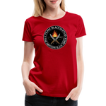 Camiseta premium mujer | Team Blacksmiths knife The Northern Black Forge - rojo